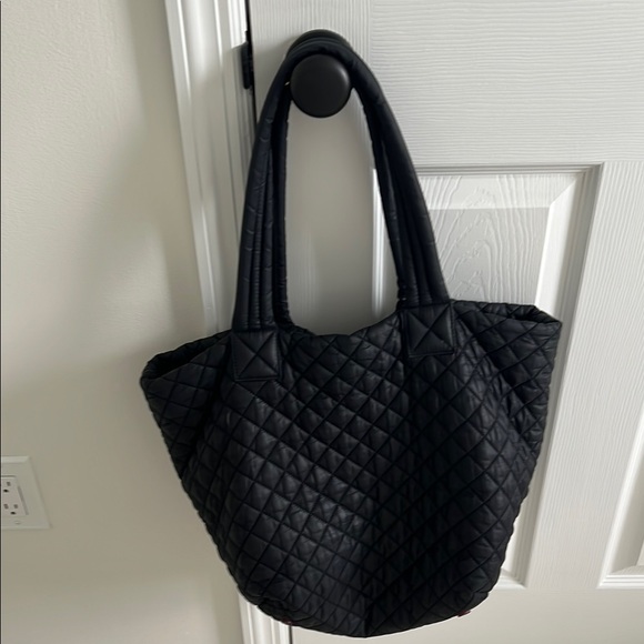 MZ Wallace Black Quilted Tote Bag - Picture 4 of 4